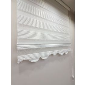 Brillant MZ480 100 X 200 cm Beyaz Zebra Stor Perde