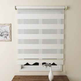 Brillant MZ480 100 X 200 cm Beyaz Zebra Stor Perde