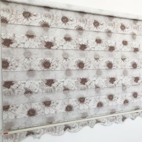 Brillant Zebra Krem Bamboo 90x260 cm Stor Perde