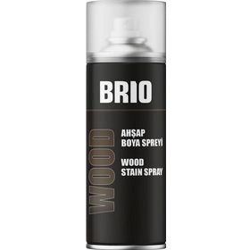 Brio 0102-WS400B Beyaz 400 ml Ahşap Sprey Boya