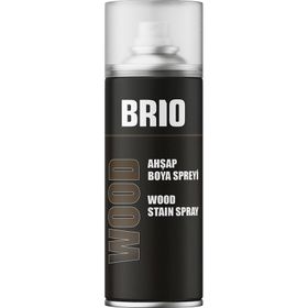 Brio 0102-WS400LW Açık Kahverengi 400 ml Ahşap Sprey Boya