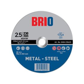 Brio 0404-230X25-5'li Kesme Taşı
