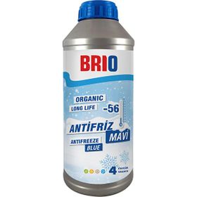 Brio 1 lt -56 Mavi Derece Antifriz