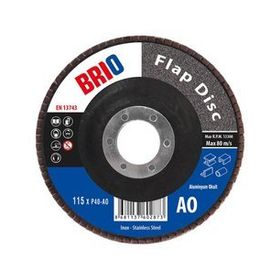 Brio 115xp40 Ao 10'lu Flap Disk