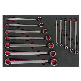 Brio 12 Parça 6x7-30x32 Sünger Yataklı Yıldız Anahtar Seti