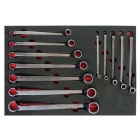 Brio 12 Parça 6x7-30x32 Sünger Yataklı Yıldız Anahtar Seti