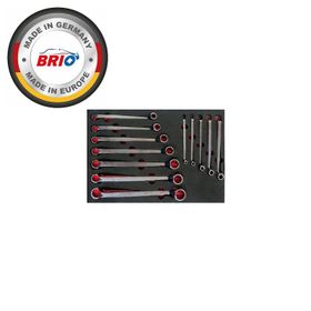 Brio 12 Parça 6x7-30x32 Sünger Yataklı Yıldız Anahtar Seti