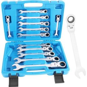 Brio 12 Parça 8-22 mm 72 Diş Kombine Cırcırlı Anahtar Set