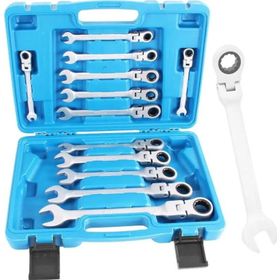 Brio 12 Parça 8-22 mm 72 Diş Kombine Cırcırlı Anahtar Set