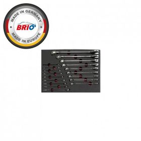Brio 18 Parça Anahtar Kombine Set