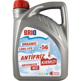Brio 3 lt -56 Kırmızı Derece Antifriz