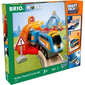 Brio 33974 Aksiyon Tünel Daire Oyuncak Tren Seti