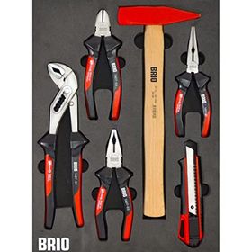 Brio 6 Parça Sünger Yataklı Pense Seti
