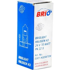 Brio 64156 2'li H3 24 volt 70 watt Halojen Ampul
