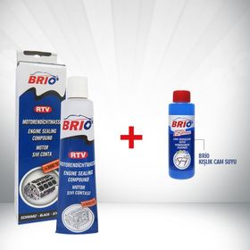 Brio 85 gr RTV Siyah Sıvı Conta