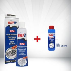Brio 85 gr RTV Siyah Sıvı Conta