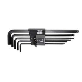 Brio 9 Parça Topbaşlı Uzun 1,5-10 mm Allen Anahtar Seti