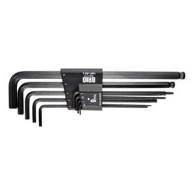 Brio 9 Parça Topbaşlı Uzun 1,5-10 mm Allen Anahtar Seti