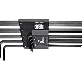 Brio 9 Parça Topbaşlı Uzun 1,5-10 mm Allen Anahtar Seti