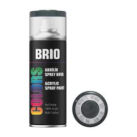 Brio Akrilik Antrasit Gri B7016 400 ml Sprey Boya
