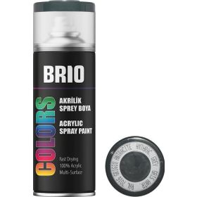 Brio Akrilik Antrasit Gri B7016 400 ml Sprey Boya