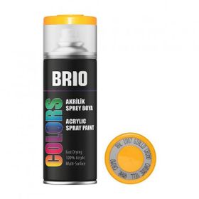 Brio Akrilik Nergis Sarısı B1007 400 ml Sprey Boya