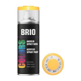 Brio B1028 400 ml Kavun Sarı Sprey Boya