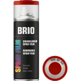 Brio Çıkarabilinir Opak Red 400 ml Sprey Boya