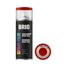 Brio Çıkarabilinir Opak Red 400 ml Sprey Boya
