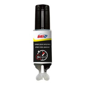 Brio Epoksi 30 gr Siyah Çelik Yapıştırıcı