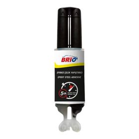 Brio Epoksi 30 gr Siyah Çelik Yapıştırıcı