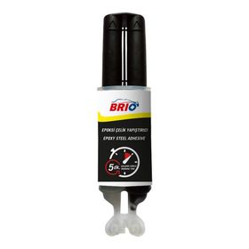 Brio Epoksi 30 gr Siyah Çelik Yapıştırıcı