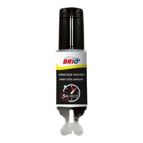 Brio Epoksi 30 gr Siyah Çelik Yapıştırıcı