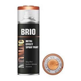 Brio Metalik Bakır 400 ml Sprey Boya