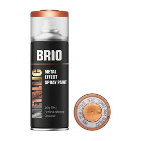 Brio Metalik Bakır 400 ml Sprey Boya