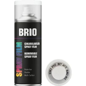 Brio Opak Beyaz 400 ml Çıkarılabilir Sprey Boya
