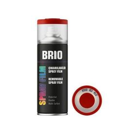Brio Opak Red 400 ml Çıkarılabilir Sprey Boya