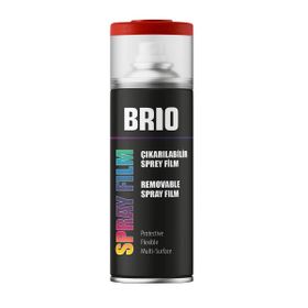 Brio Opak Red 400 ml Çıkarılabilir Sprey Boya