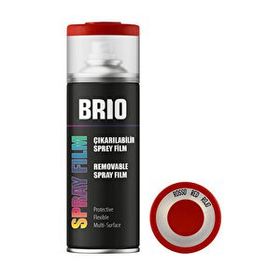 Brio Opak Red 400 ml Çıkarılabilir Sprey Boya