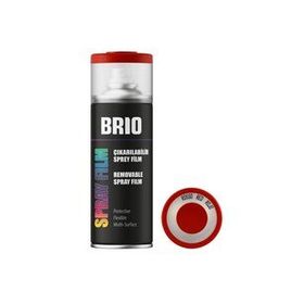 Brio Opak Red 400 ml Çıkarılabilir Sprey Boya