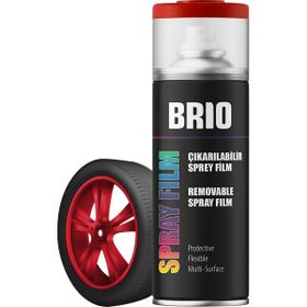 Brio Opak Red 400 ml Çıkarılabilir Sprey Boya
