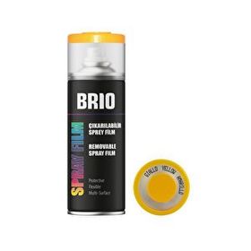 Brio Opak Sari 400 ml Çıkarılabilir Sprey Boya