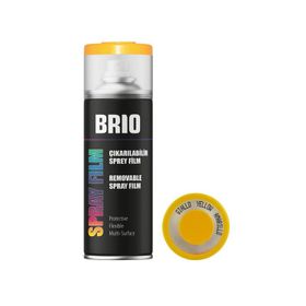 Brio Opak Sari 400 ml Çıkarılabilir Sprey Boya