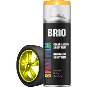 Brio Opak Sari 400 ml Çıkarılabilir Sprey Boya