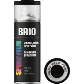 Brio Opak Siyah 400 ml Çıkarılabilir Sprey Boya