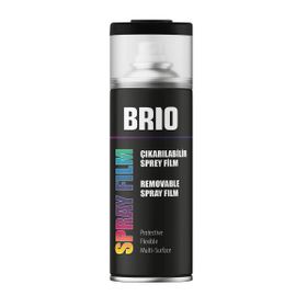 Brio Opak Siyah 400 ml Çıkarılabilir Sprey Boya