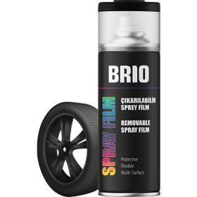 Brio Opak Siyah 400 ml Çıkarılabilir Sprey Boya