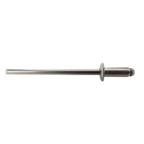 Brio Paslanmaz A2-Inox 48x18 cm 25'li Perçin
