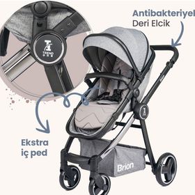 Brion Trendone Gri Travel Sistem Bebek Arabası
