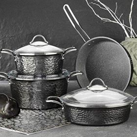 Brioni Platinium 7 Parça Platin Tencere Takımı